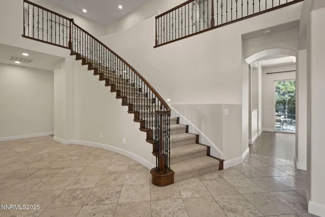 a view of entryway and hall