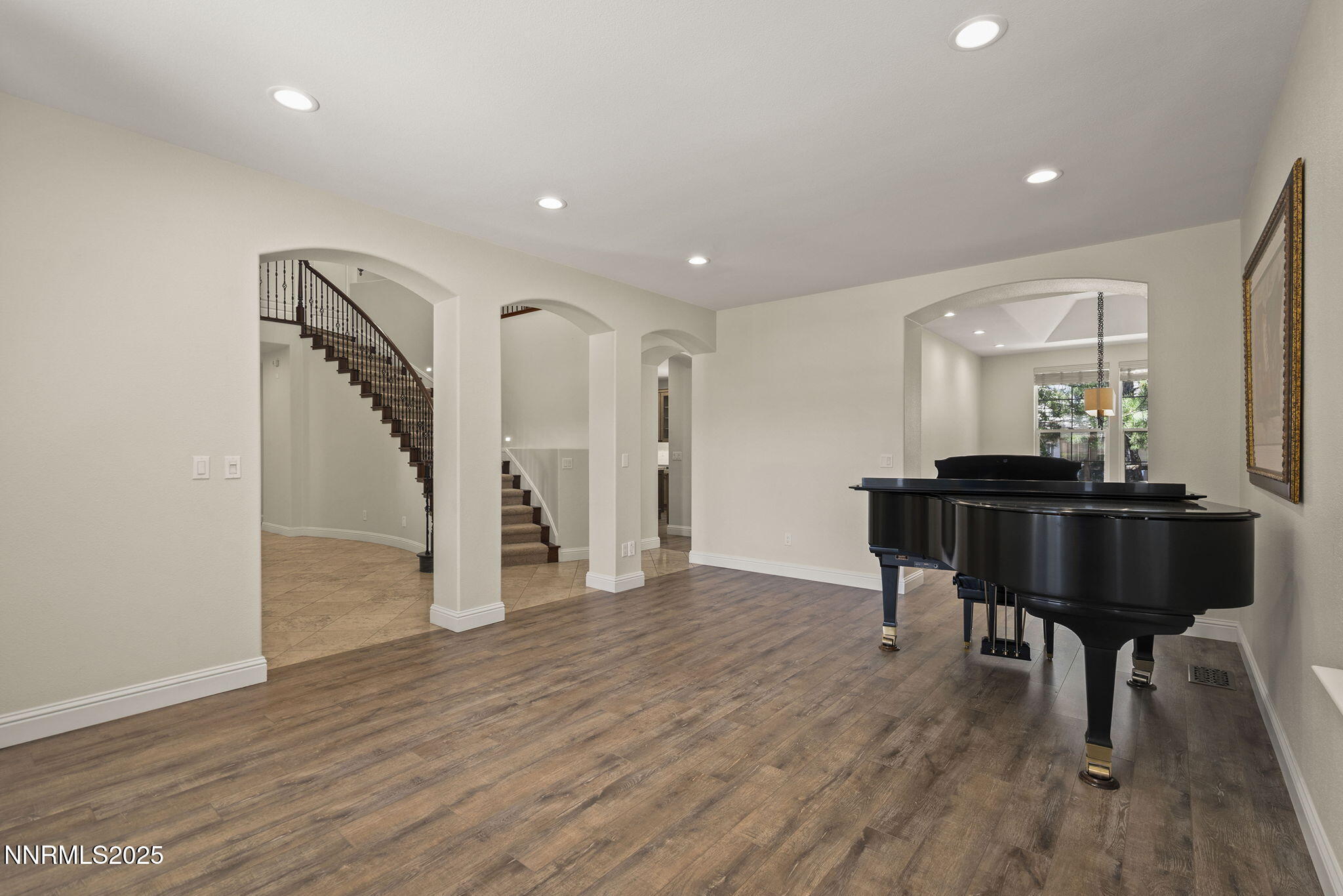 4885 Buckhaven Road Reno, NV 89519 - Photo 10 of 54 a living room with furniture and a wooden floor