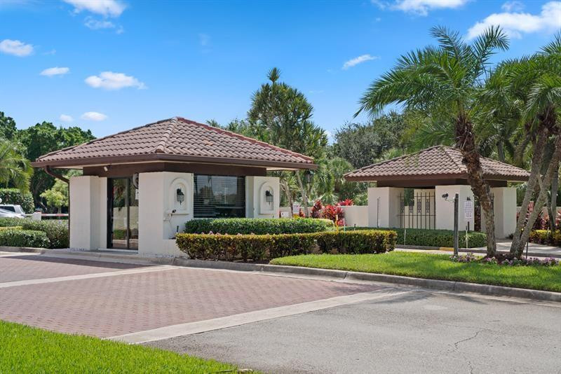 2650 Greenwood Terrace, Unit G222 Boca Raton, FL 33431 - Photo 32 of 33 24/7 guard entrance