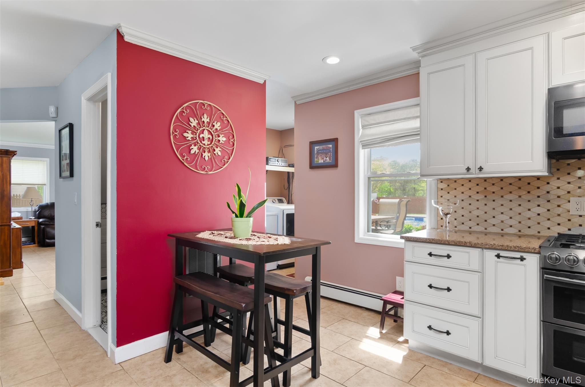 18 Calico Tree Lane Coram, NY 11727 - Photo 13 of 35 a view of dining room with furniture and a window