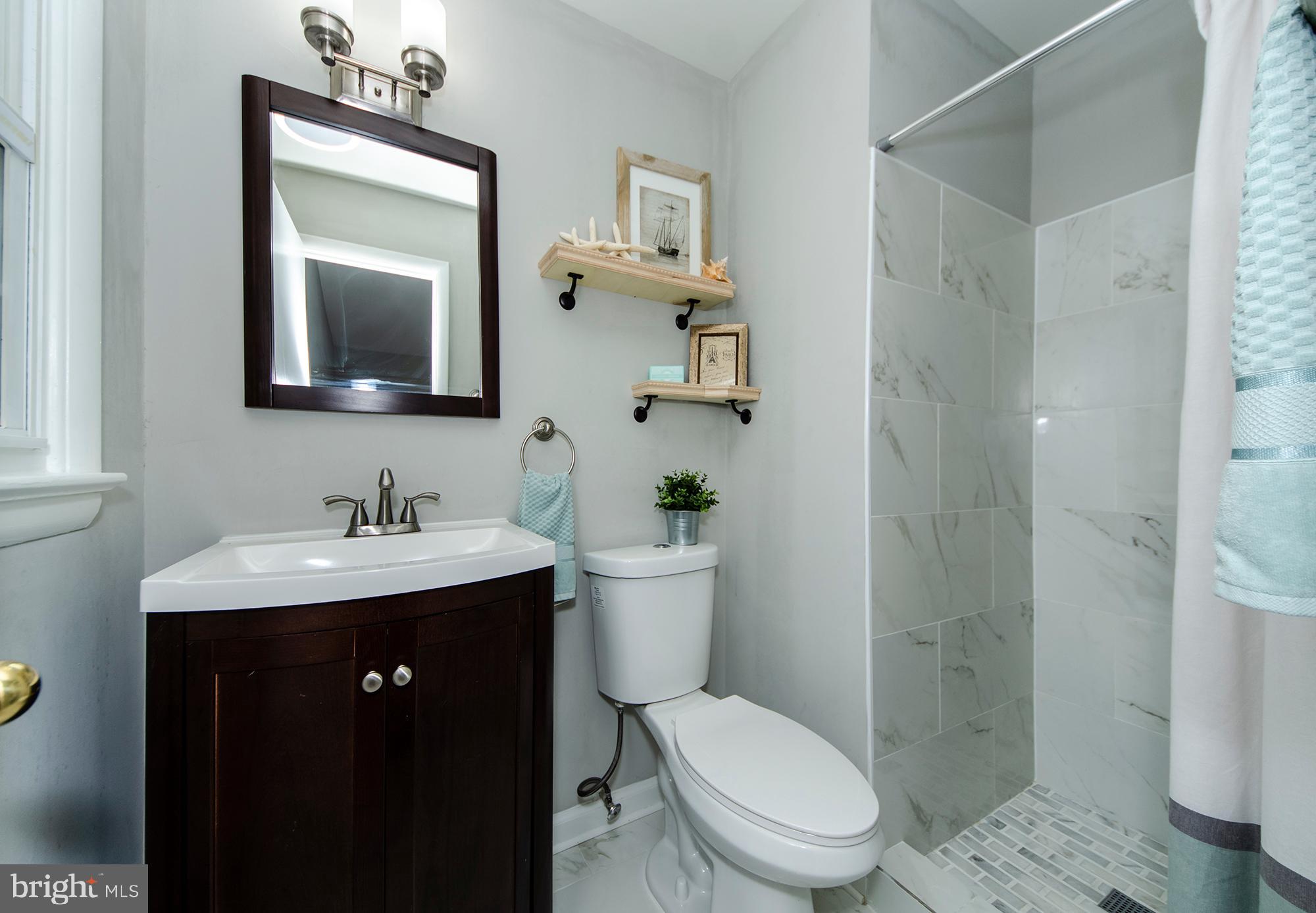 4501 Guinea Road Annandale, VA 22003 - Photo 17 of 35 Renovated Master bathroom