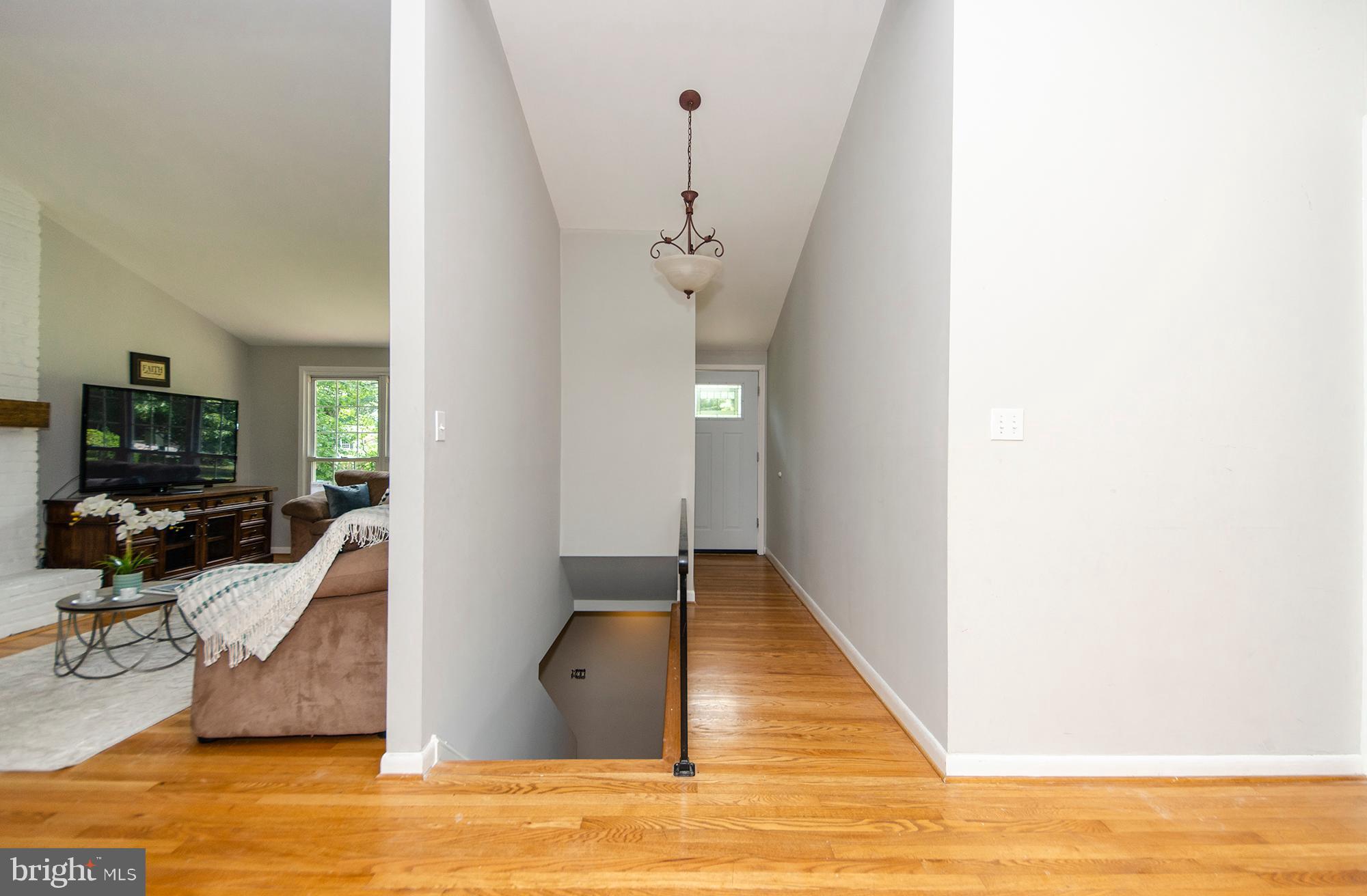 4501 Guinea Road Annandale, VA 22003 - Photo 4 of 35 Foyer with gleaming hardwood floors