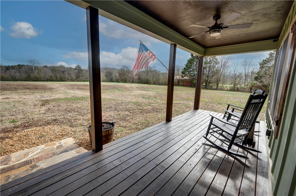 2092 Pleasant Hill Road Northeast Ranger, GA 30734 - Photo 68 of 88 a view of a balcony with wooden floor