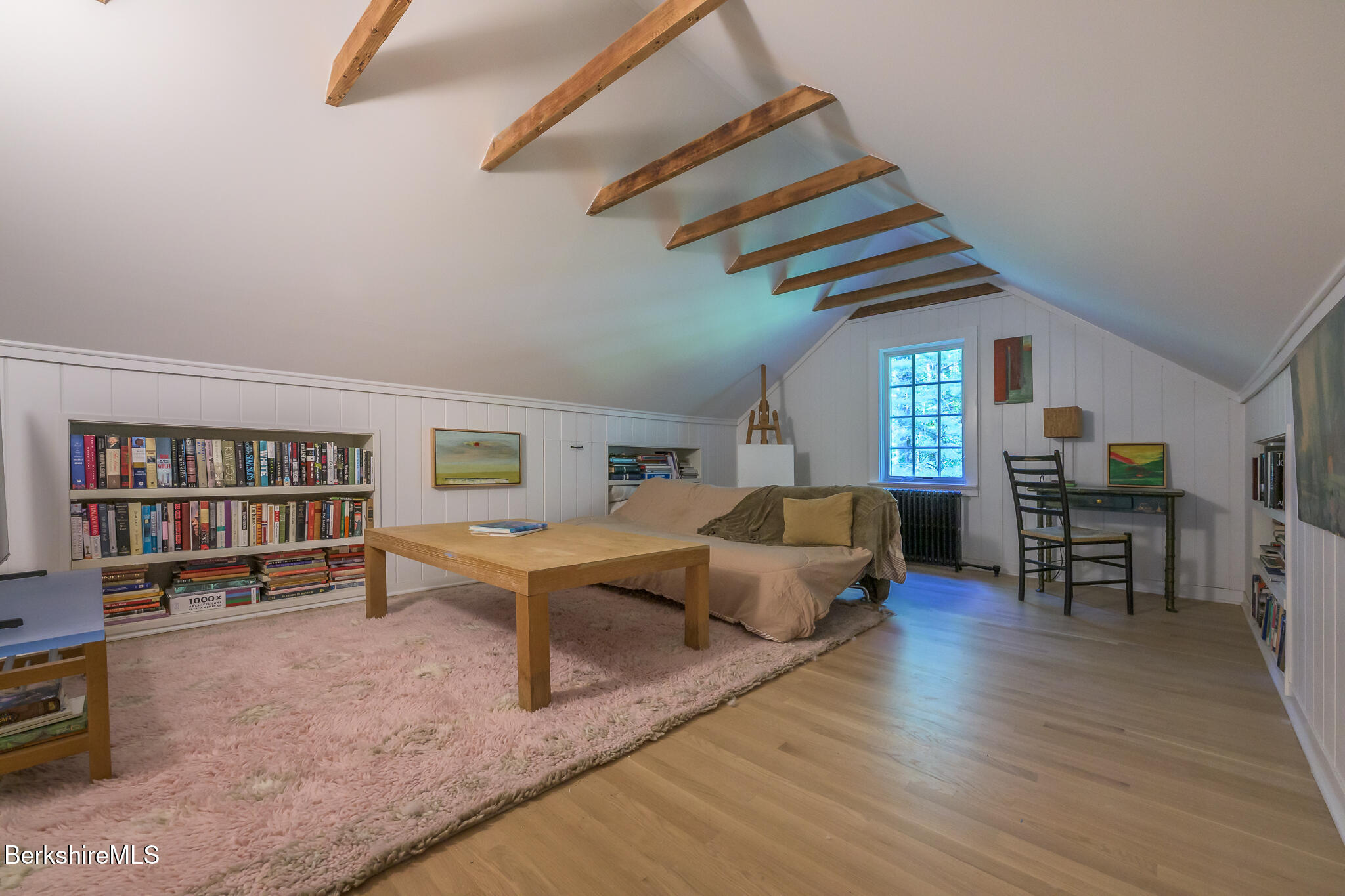 18 Creamery Road Egremont, MA 01230 - Photo 20 of 31 a living room with furniture and a wooden floor