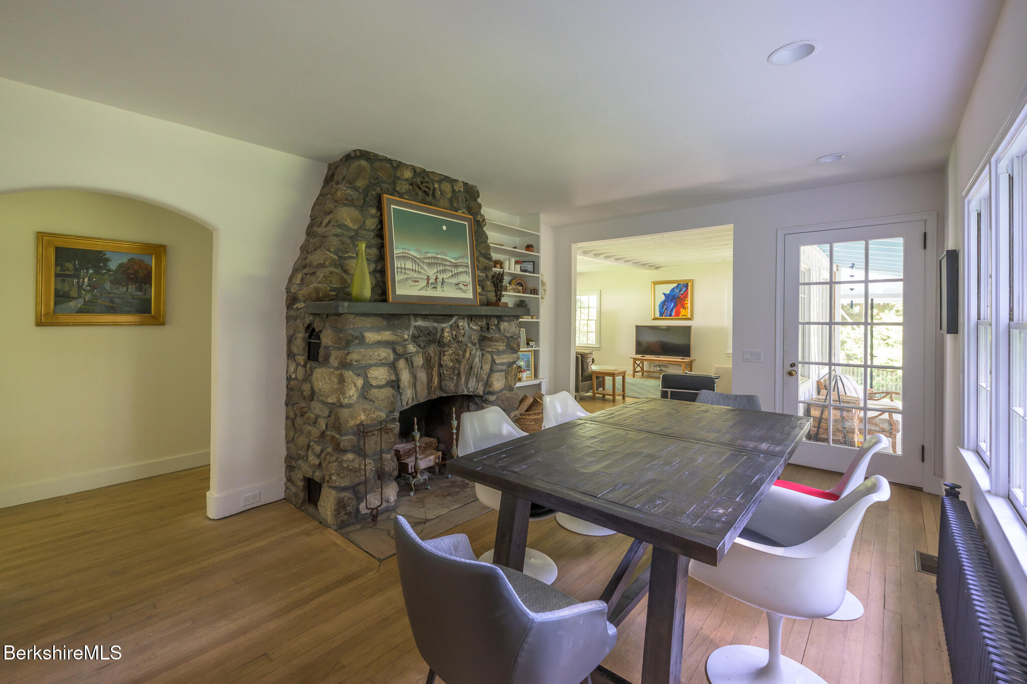 18 Creamery Road Egremont, MA 01230 - Photo 7 of 31 a view of a livingroom with furniture and a fireplace