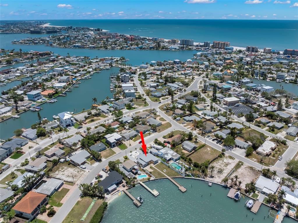 708 Sunset Cove Madeira Beach, FL 33708 - Photo 58 of 61 an aerial view of a city