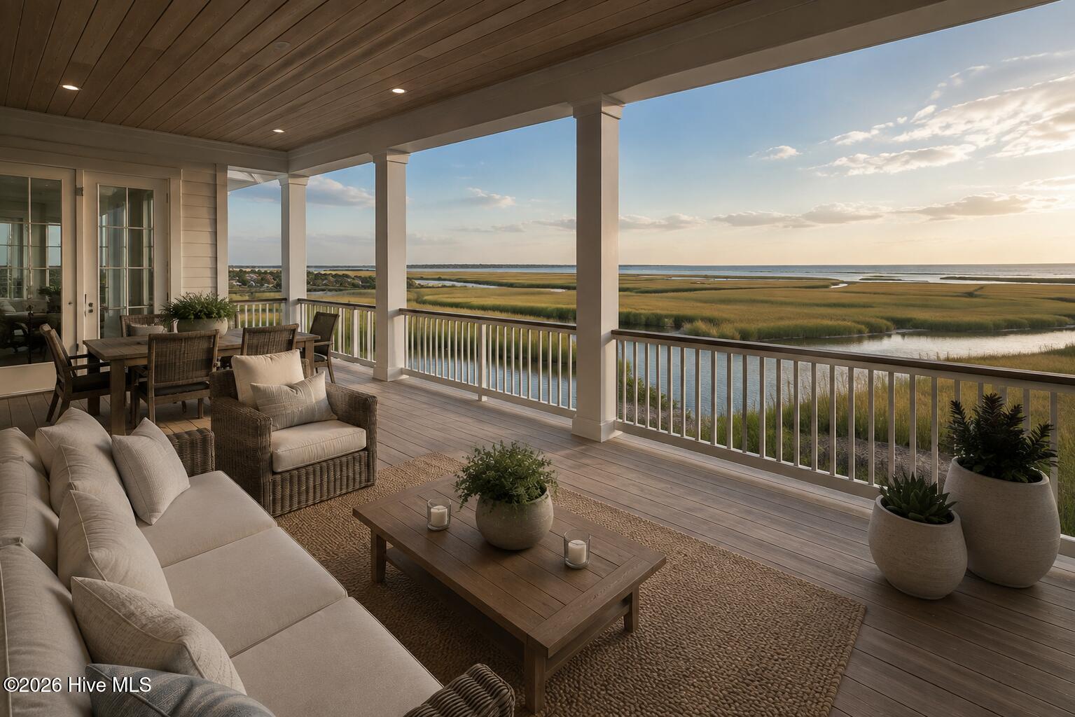 300 Nicholas Way Hubert, NC 28539 - Photo 12 of 61 AI Generated Second balcony