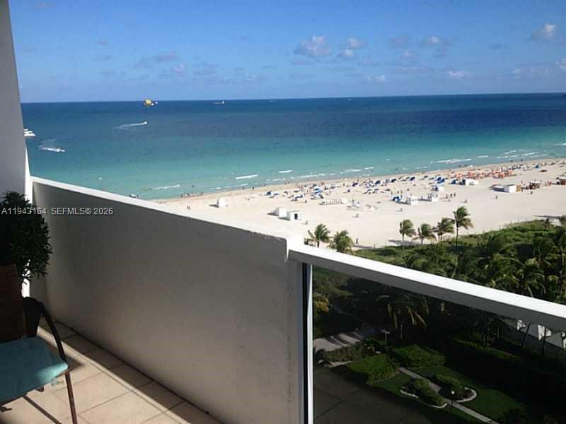 100 Lincoln Road, Unit 1440 Miami Beach, FL 33139 - Photo 2 of 27 a view of balcony with wooden floor