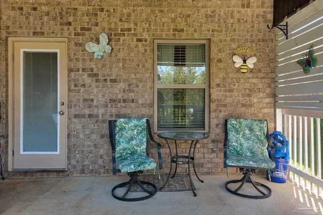 a front view of a house with porch