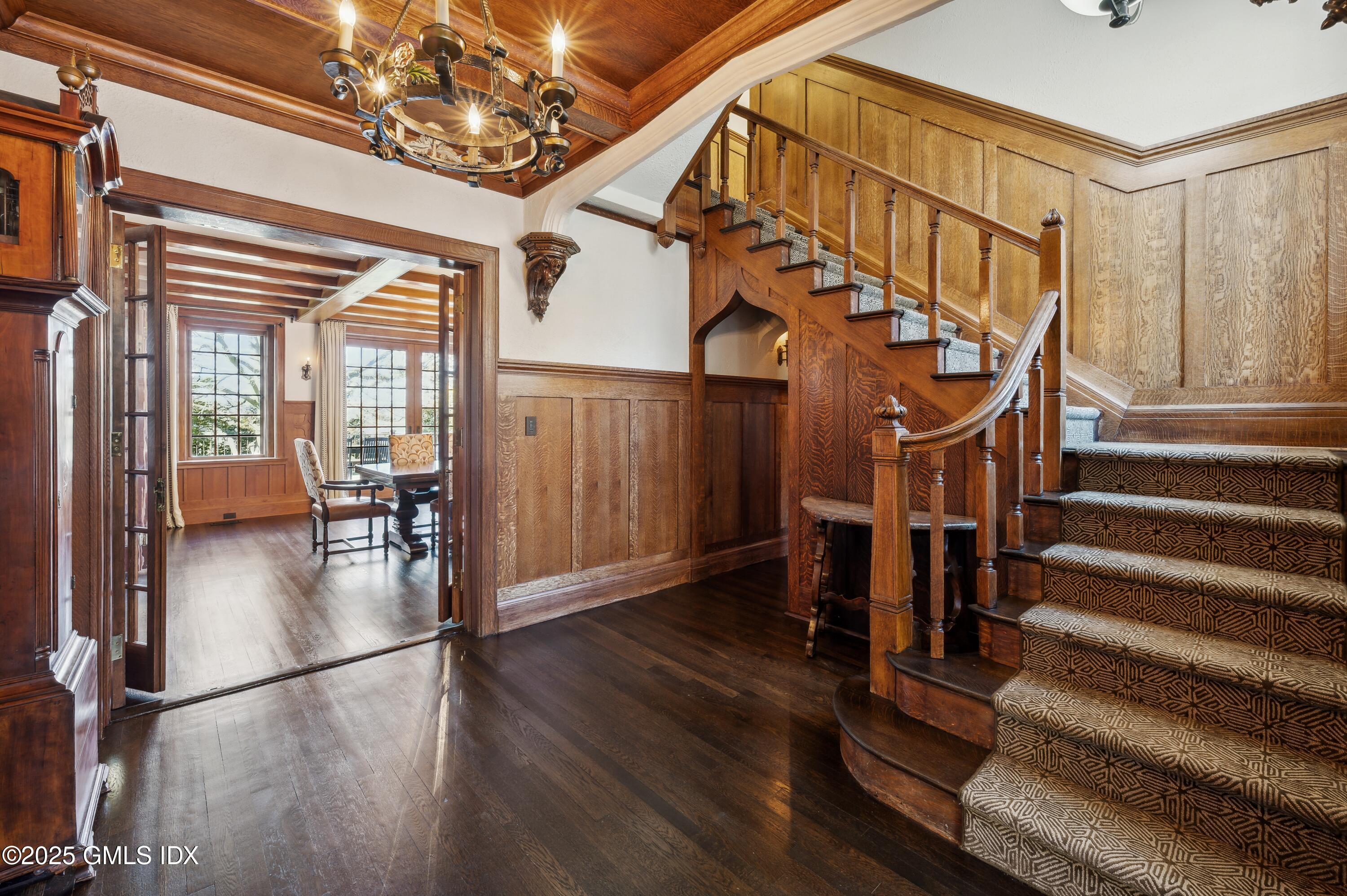 47 Carriglea Drive Riverside, CT 06878 - Photo 4 of 26 a view of entryway and hall with wooden floor