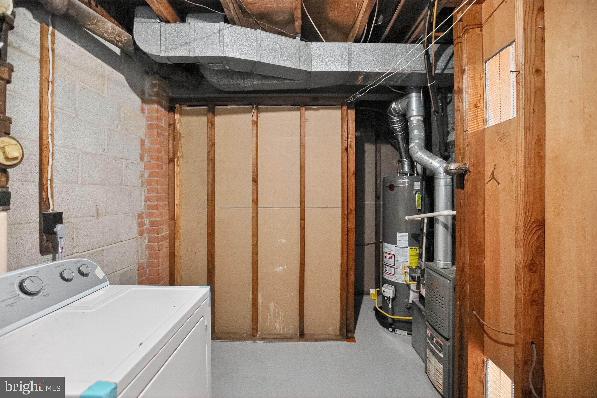 1432 41st Street Southeast Washington, DC 20020 - Photo 25 of 29 a view of storage and utility room