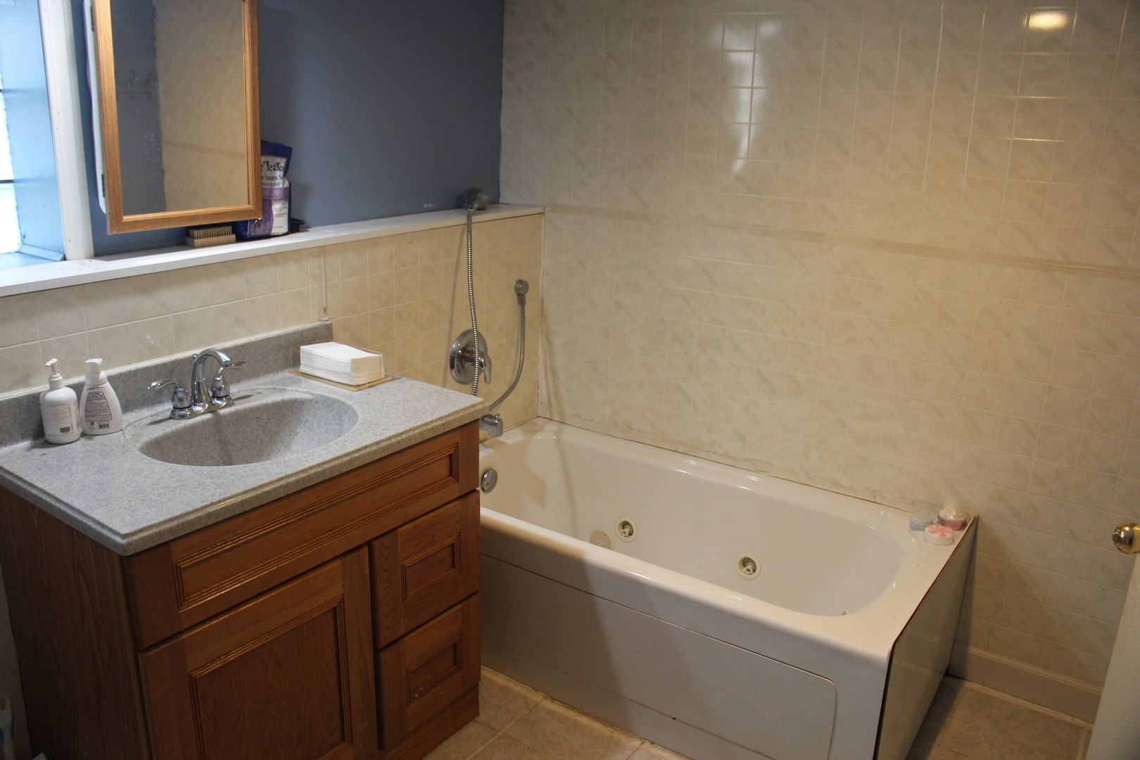 15035 Harding Avenue Midlothian, IL 60445 - Photo 21 of 32 a bathroom with a sink and a bathtub
