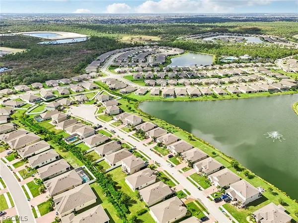 a view of a city with an ocean