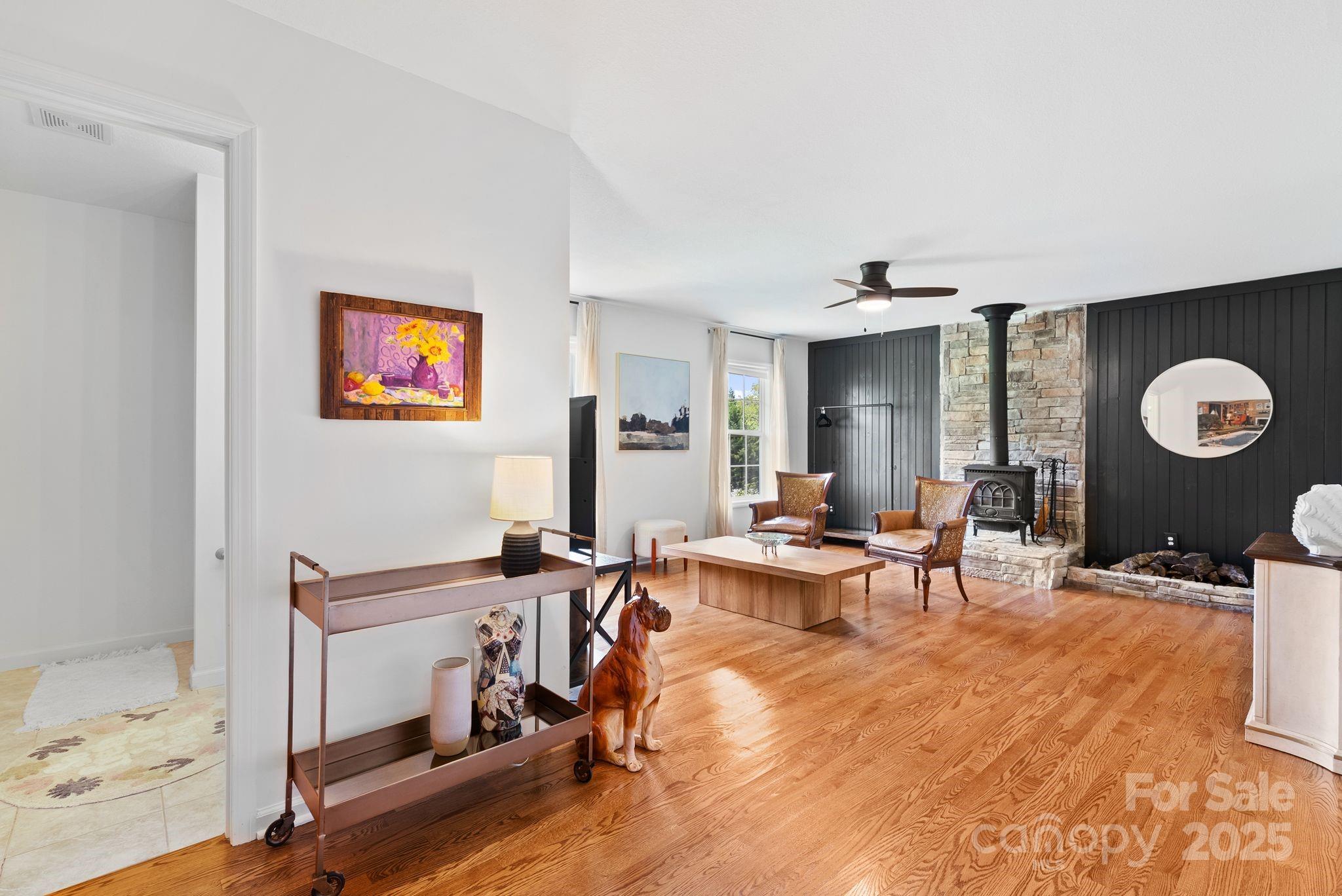 6 Sayles Town Road Fairview, NC 28730 - Photo 27 of 43 a living room with furniture and a large window
