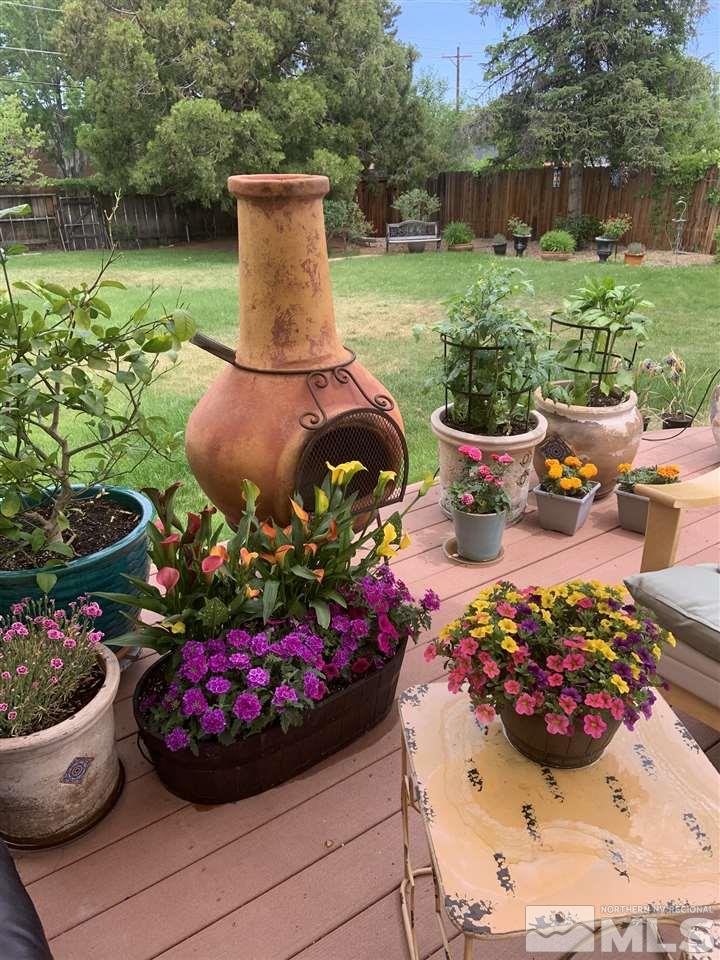 655 Amber Circle Reno, NV 89509 - Photo 23 of 31 a view of a garden with flowers and flowers