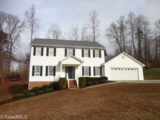 175 Creekside Ridge Drive High Point, NC 27265 - Photo 1 of 16 Exterior Front. Like "New" two story home with 4 car garage and Finished Lower Level.