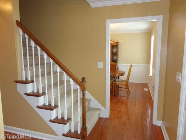 175 Creekside Ridge Drive High Point, NC 27265 - Photo 2 of 16 Entry. Spacious entrance - note NEW hardwood floors!