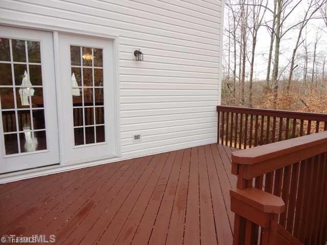 175 Creekside Ridge Drive High Point, NC 27265 - Photo 15 of 16 Patio/Deck. French doors lead into Living Room or Family Room