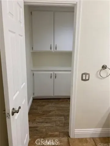 a view of walk in closet