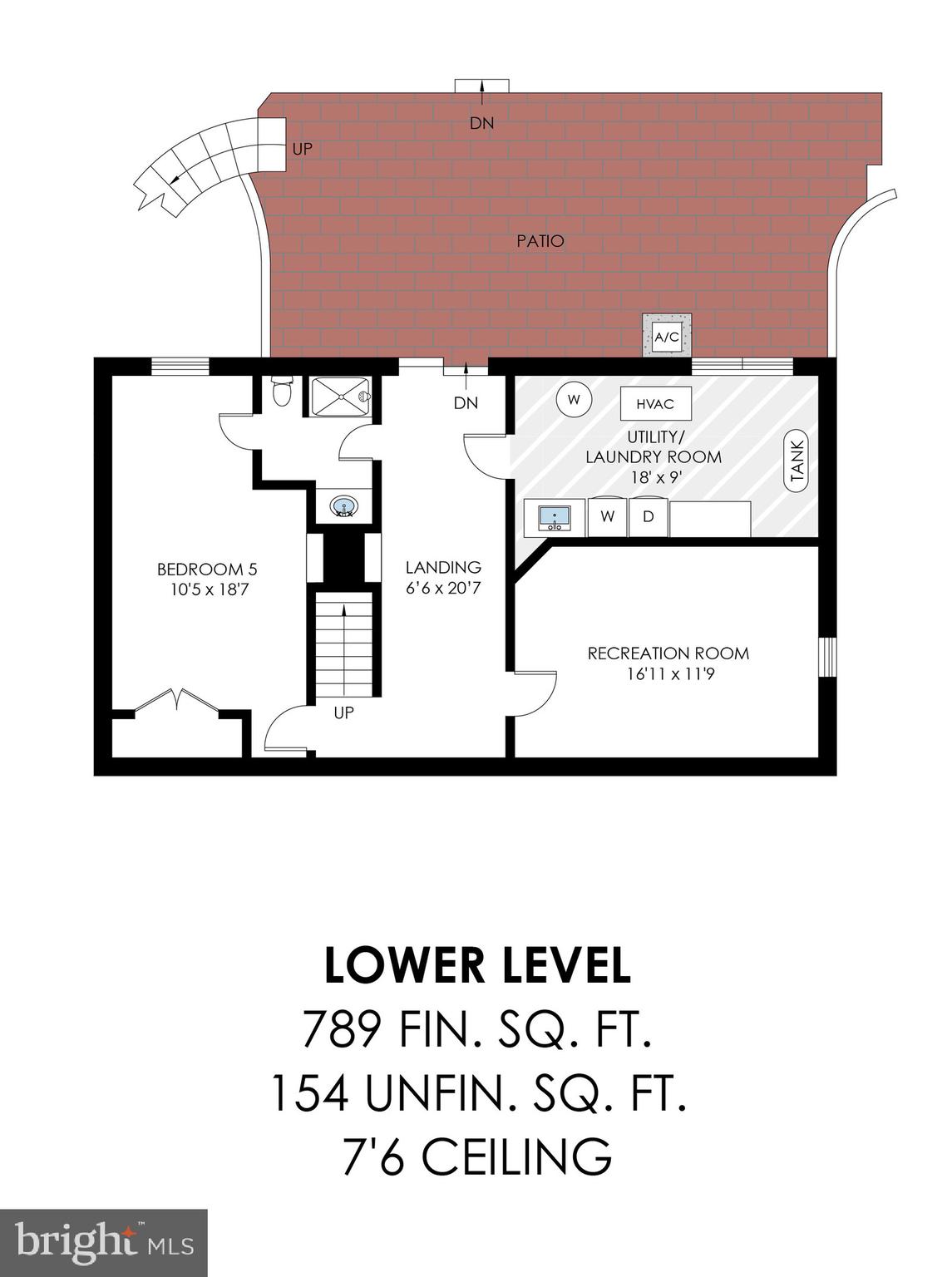 9060 Brook Ford Road Burke, VA 22015 - Photo 56 of 56 Lower Level