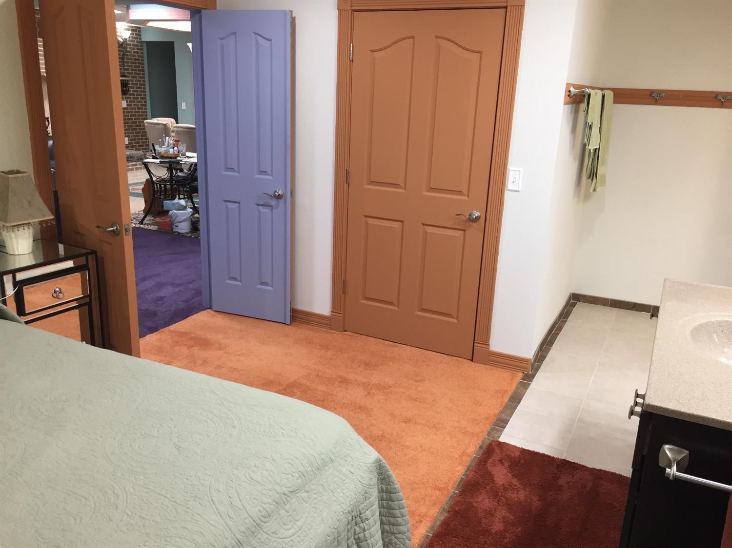 133-39 West Ridge Road Gary, IN 46408 - Photo 11 of 25 a bedroom with a bed and a mirror