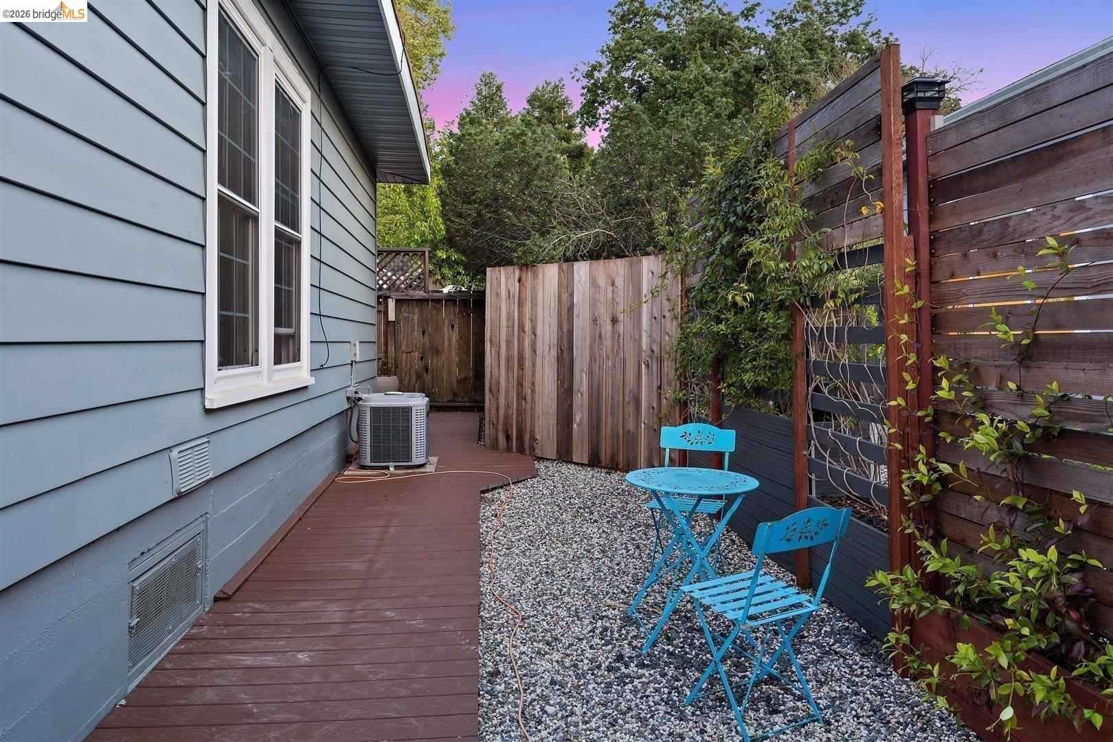 319 North San Pedro Road San Rafael, CA 94903 - Photo 40 of 60 deck with a fenced backyard