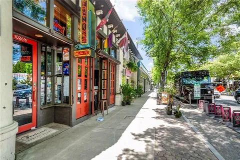 a view of art shop