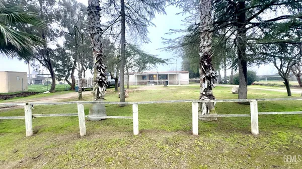 a view of a park with swings