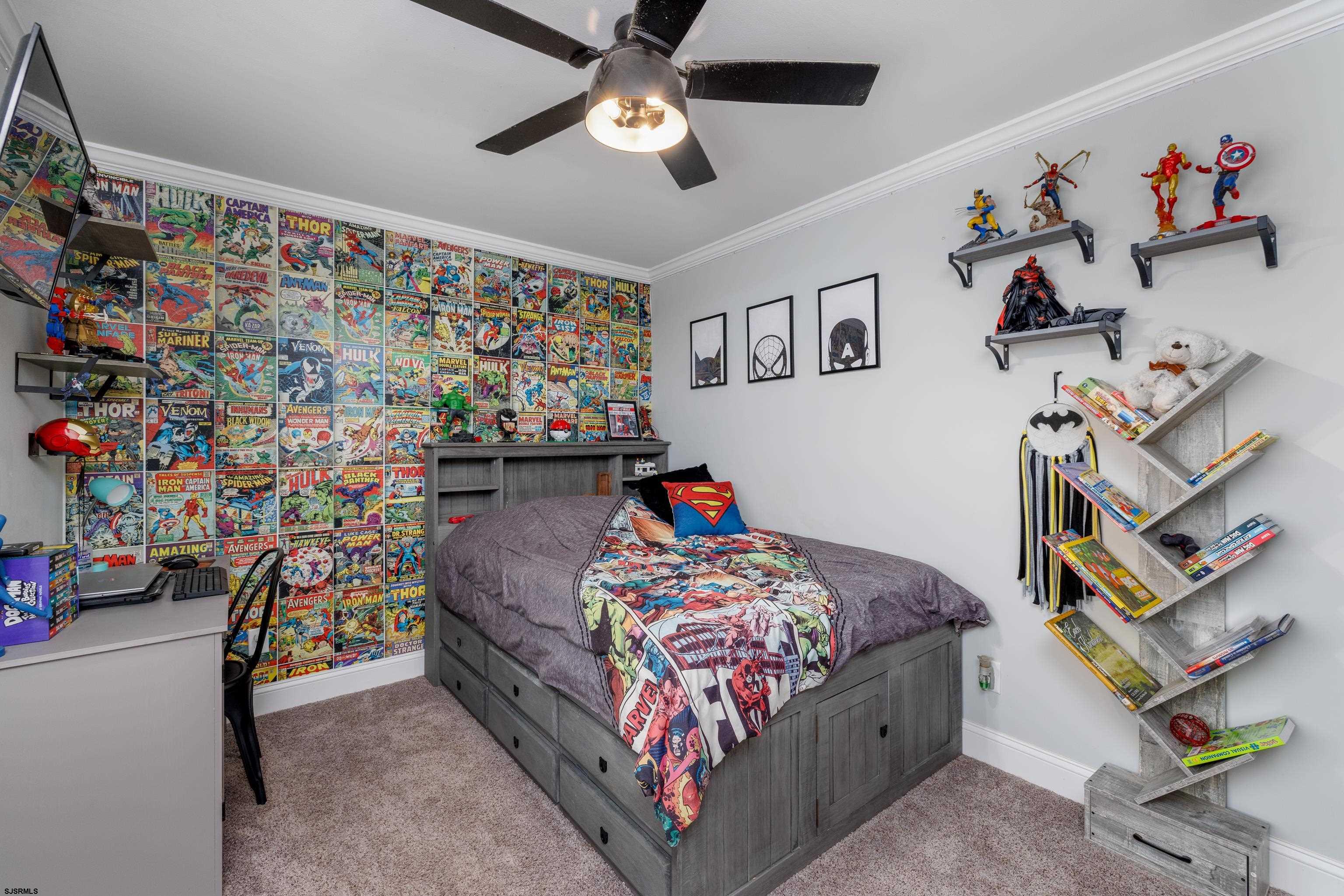 8 Gibson Lane Rio Grande, NJ 08210 - Photo 15 of 45 a bed room with a bed and a couch