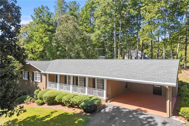 a view of outdoor space and yard