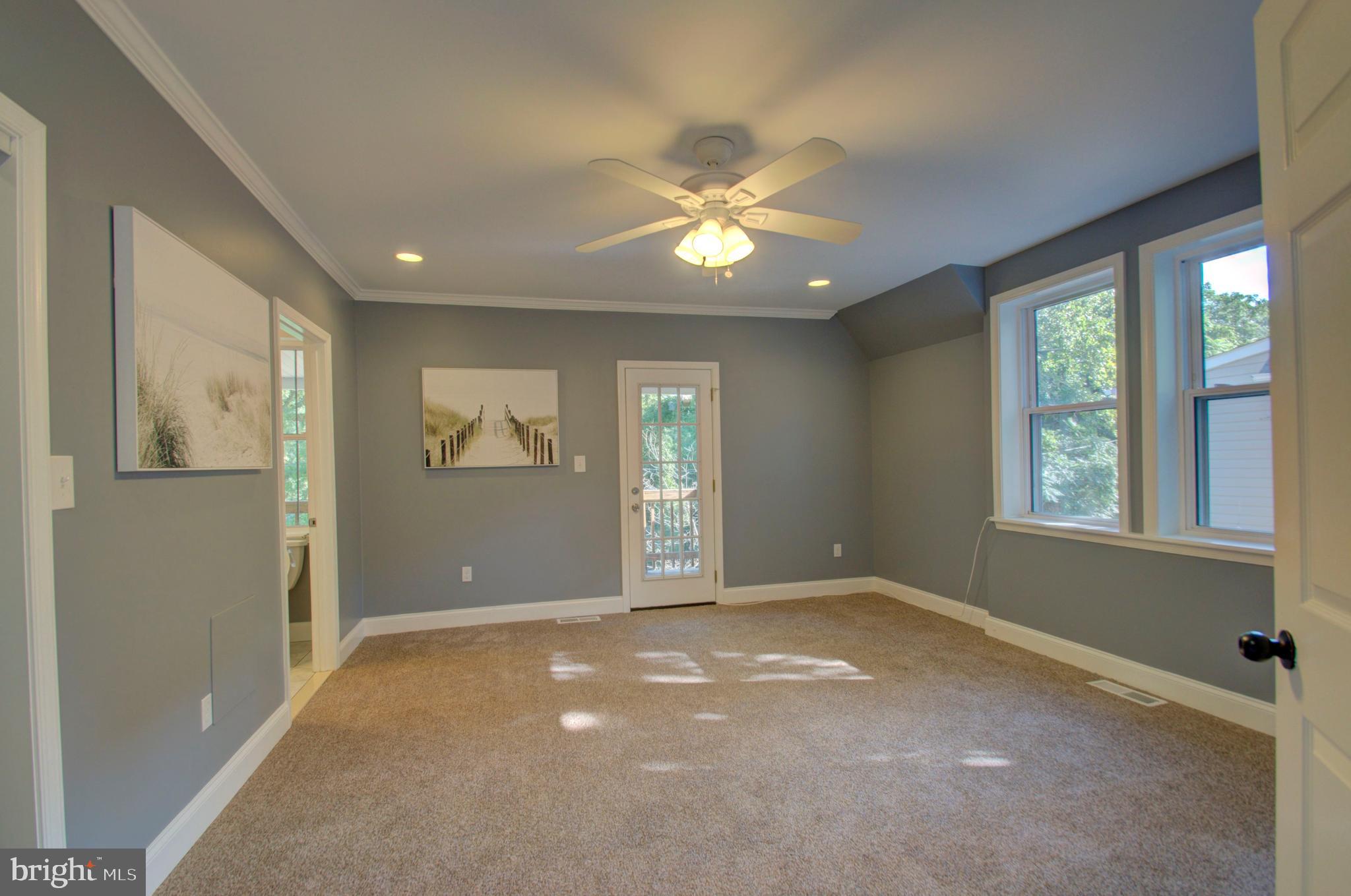 4626 Rokeby Road Baltimore, MD 21229 - Photo 15 of 27 Master Bedroom w/ walkout to Balcony