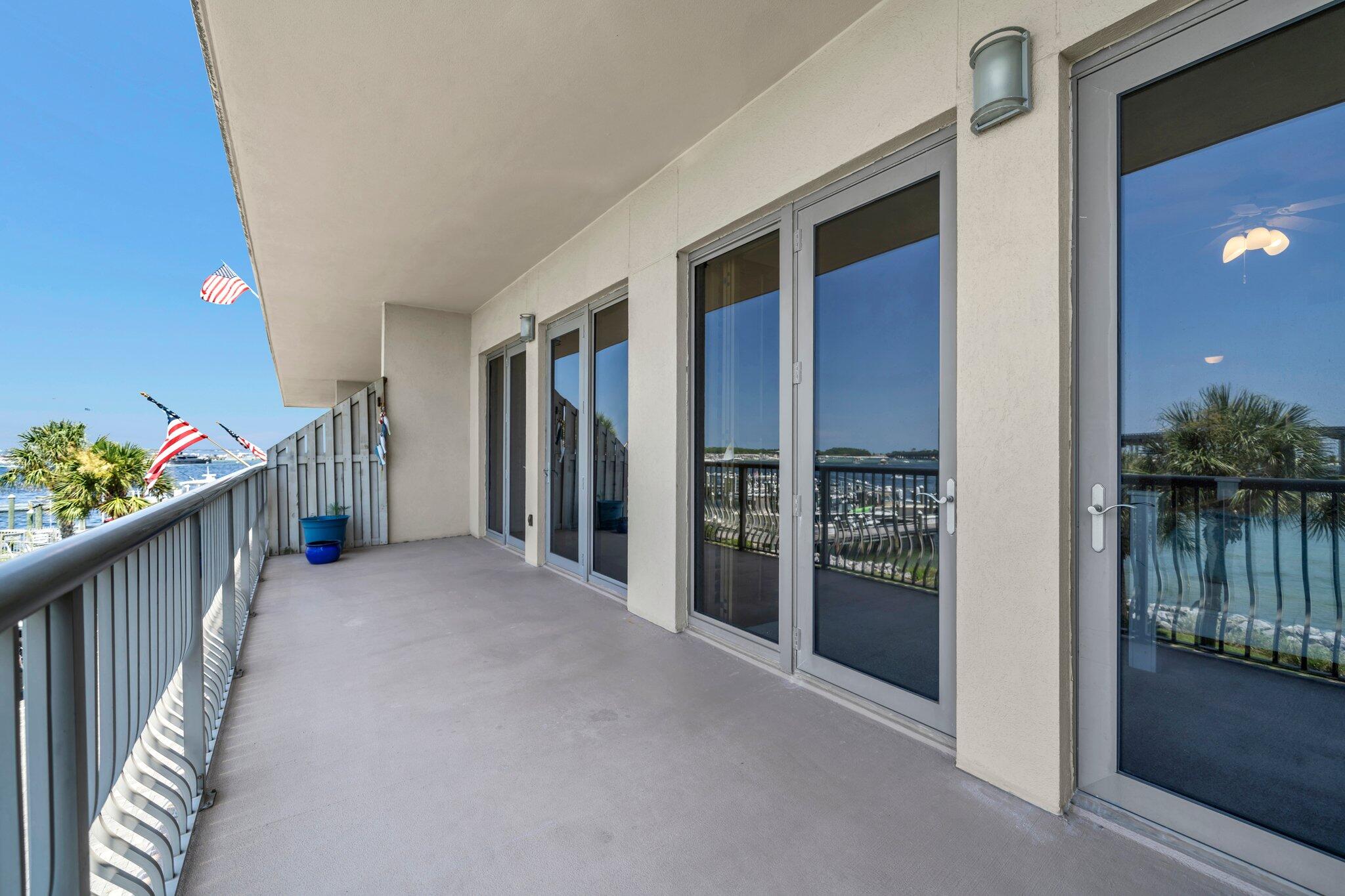 5 Calhoun Avenue, Unit 203 Destin, FL 32541 - Photo 27 of 67 Spacious Balcony