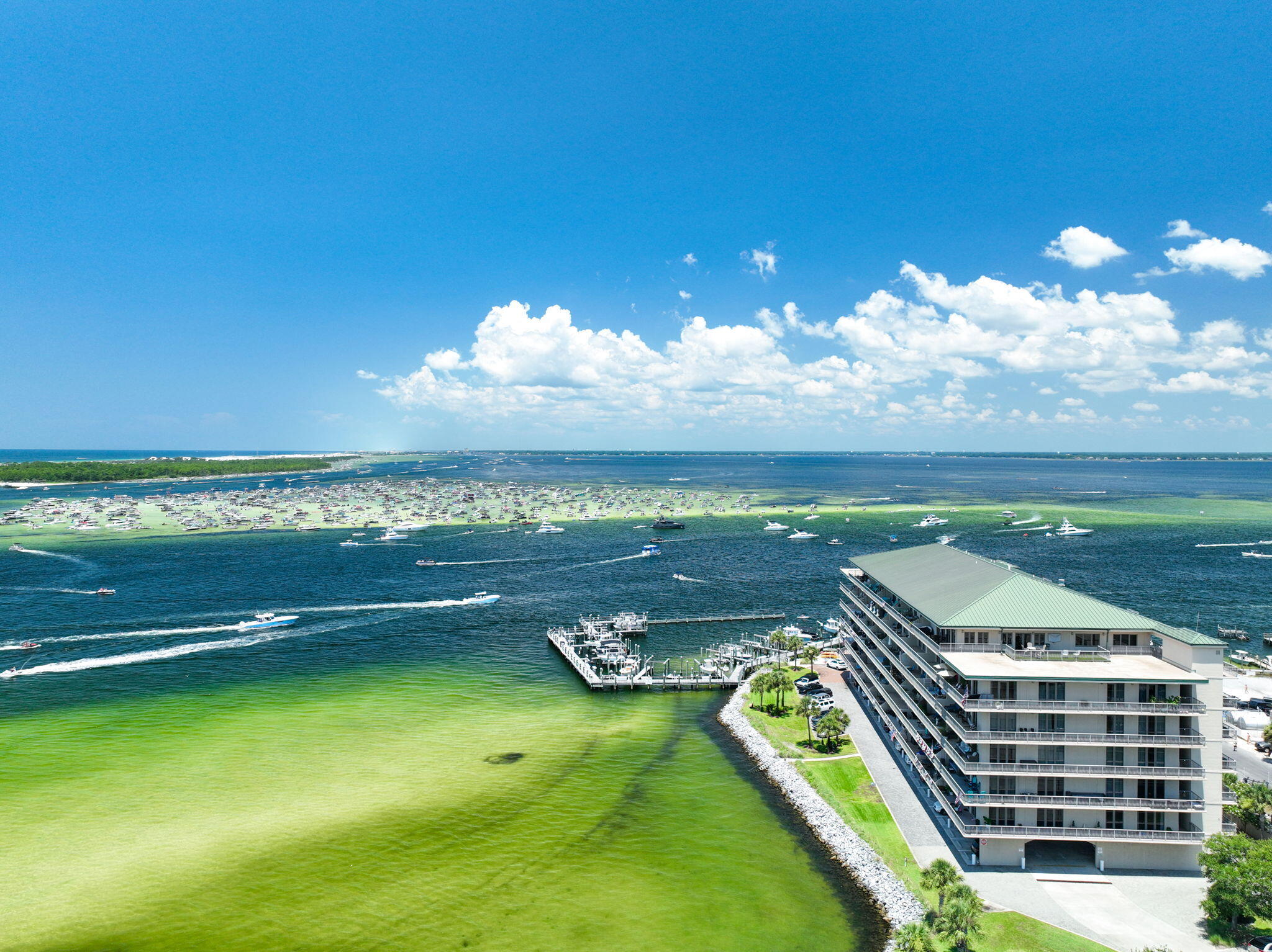 5 Calhoun Avenue, Unit 203 Destin, FL 32541 - Photo 55 of 67 a view of a balcony with an ocean