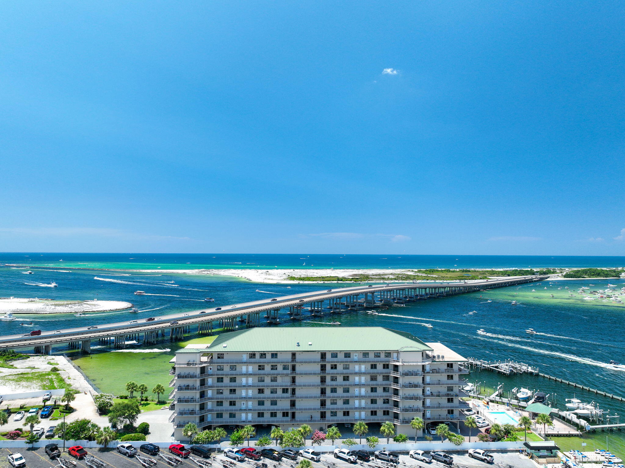 5 Calhoun Avenue, Unit 203 Destin, FL 32541 - Photo 64 of 67 a view of a swimming pool and an outdoor space