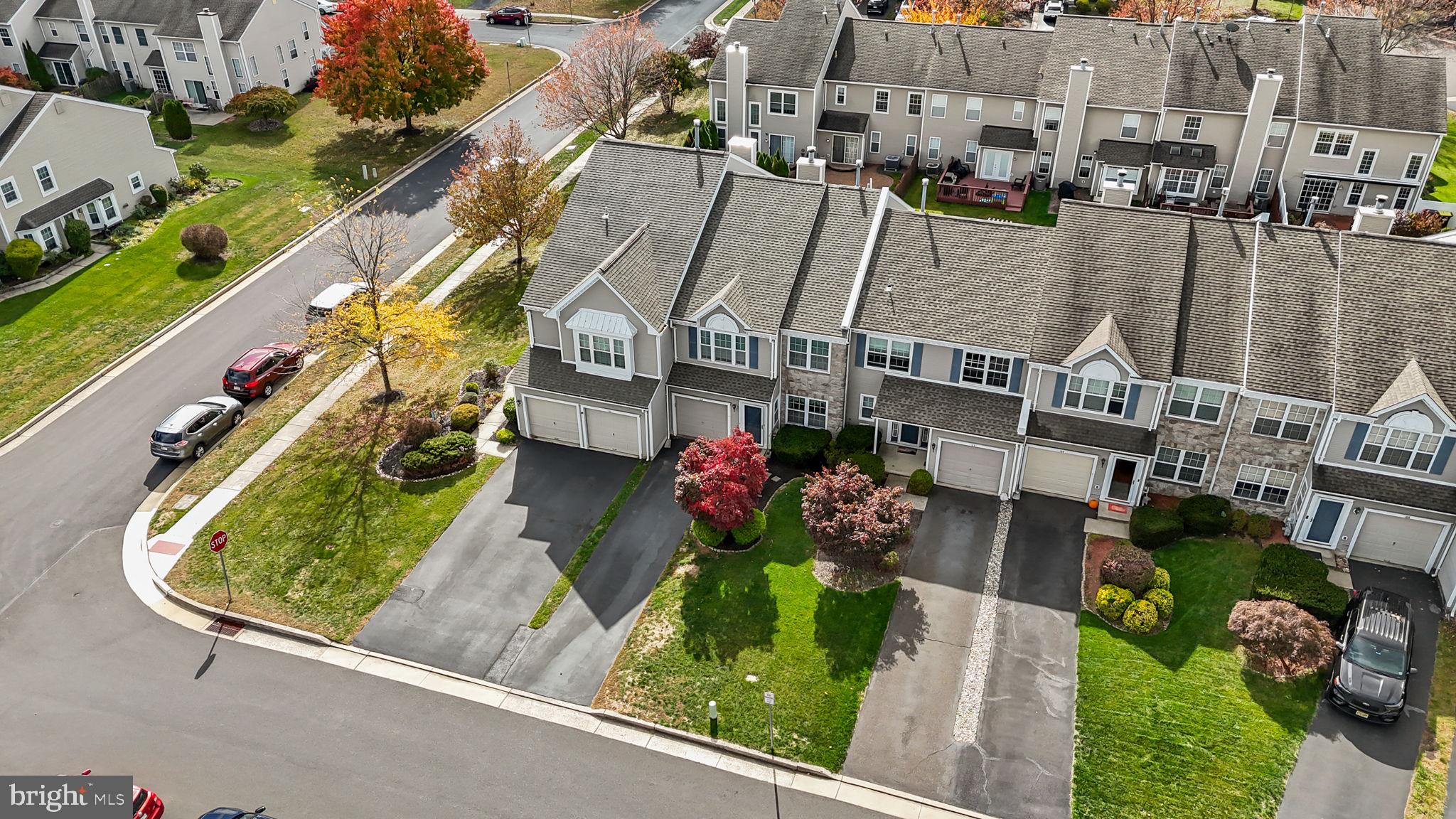102 Broadleaf Place Newtown, PA 18940 - Photo 42 of 47 an aerial view of a houses with yard