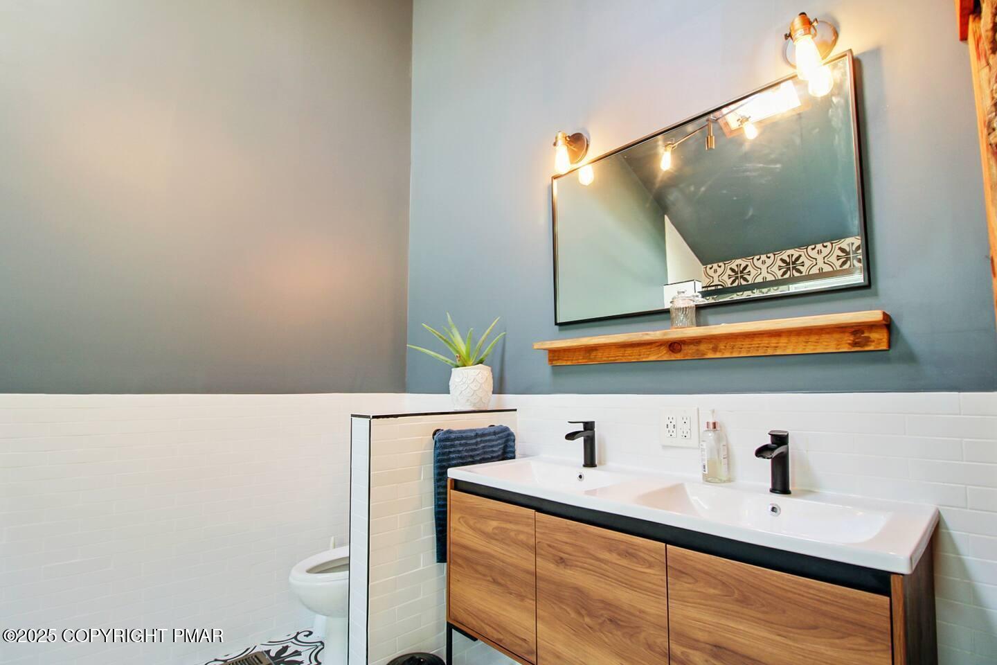 117 Bollinger Road Kunkletown, PA 18058 - Photo 23 of 25 a bathroom with a sink and a mirror