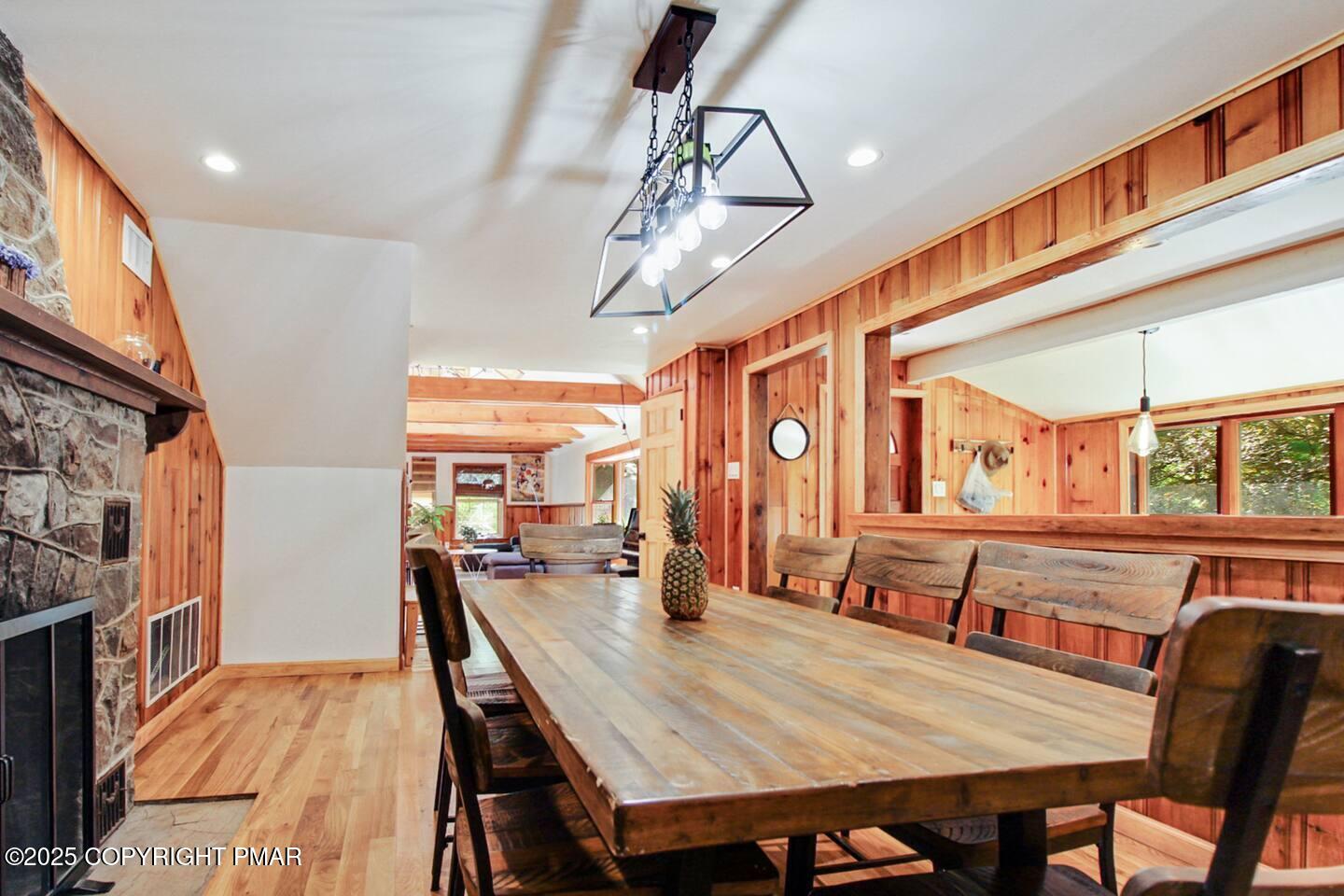 117 Bollinger Road Kunkletown, PA 18058 - Photo 9 of 25 a dining room with furniture window and wooden floor