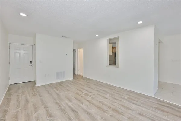 a view of empty room