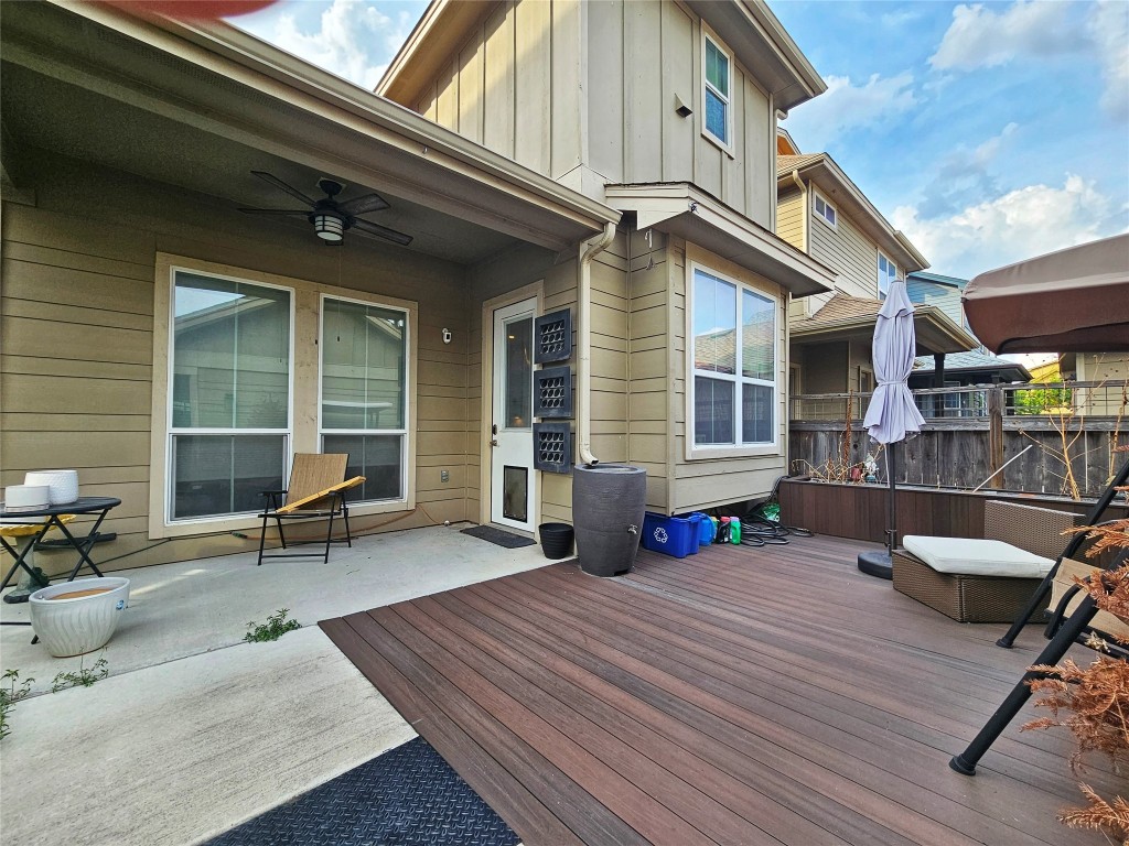 7511 Wildcat Pass Austin, TX 78757 - Photo 20 of 24 a view of a house with a patio