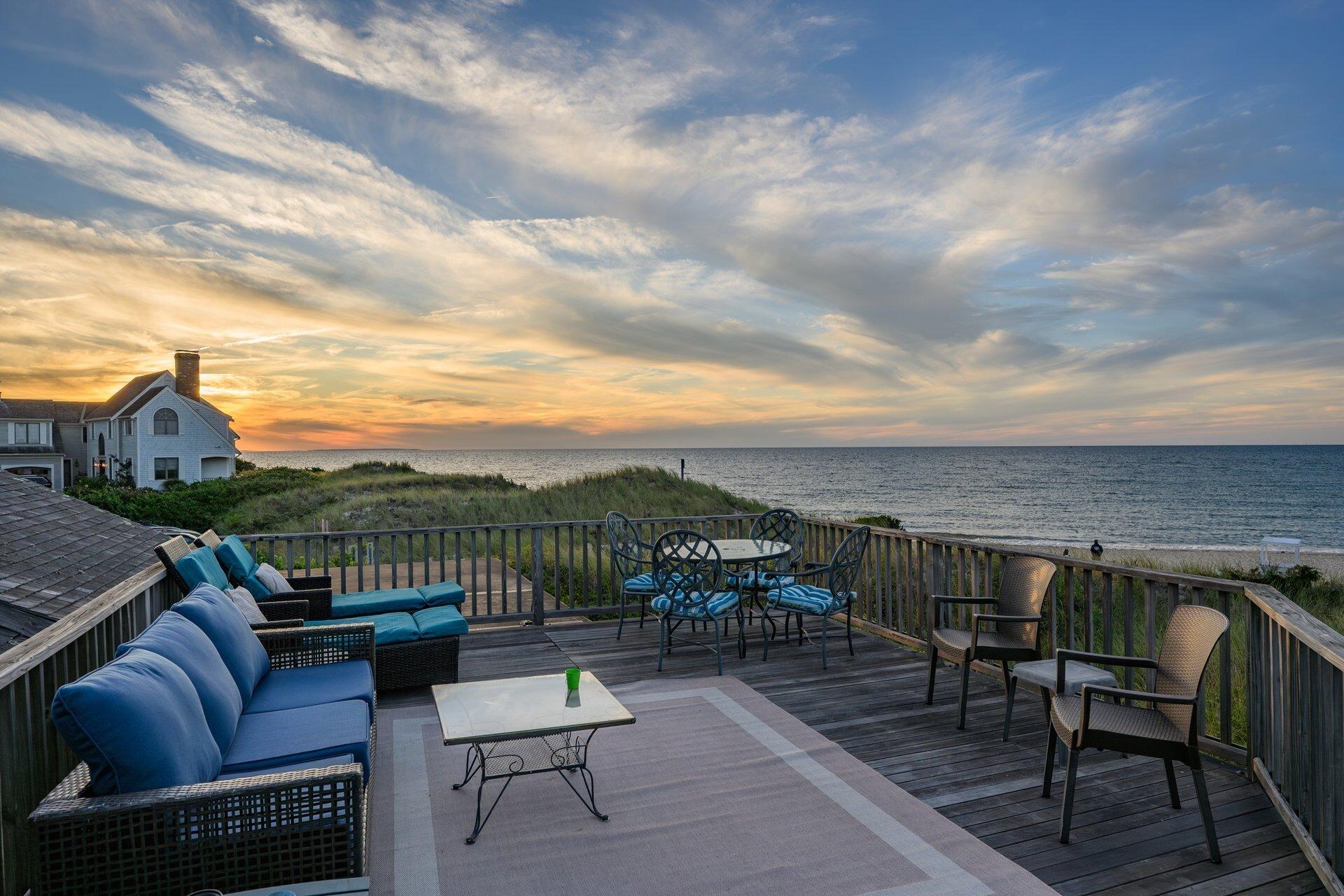 40 Harbor Road East Dennis, MA 02641 - Photo 26 of 32 a view of a terrace with furniture