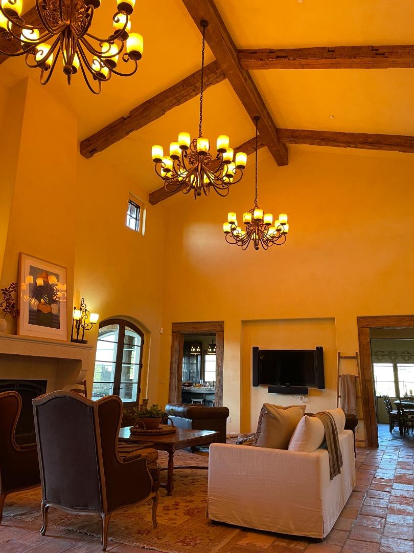 2900 Soma Way Gilroy, CA 95020 - Photo 11 of 61 a living room with furniture and a chandelier
