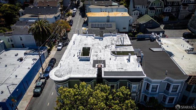 an aerial view of city