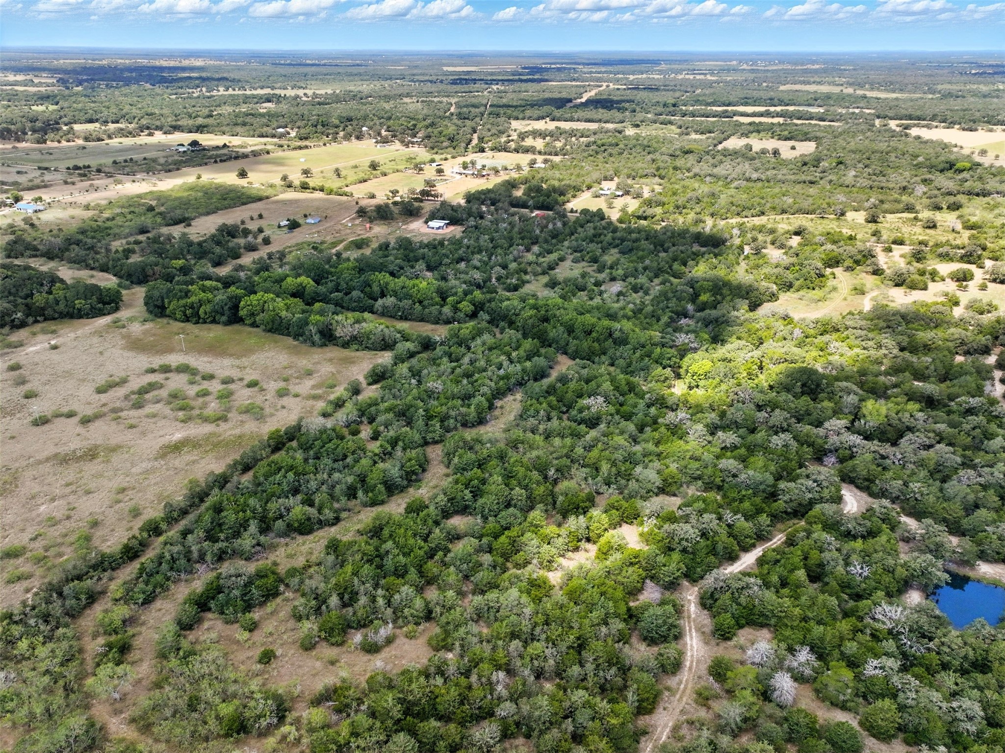 10667 Roy Road Flatonia, TX 78941 - Photo 10 of 16 a view of city and ocean