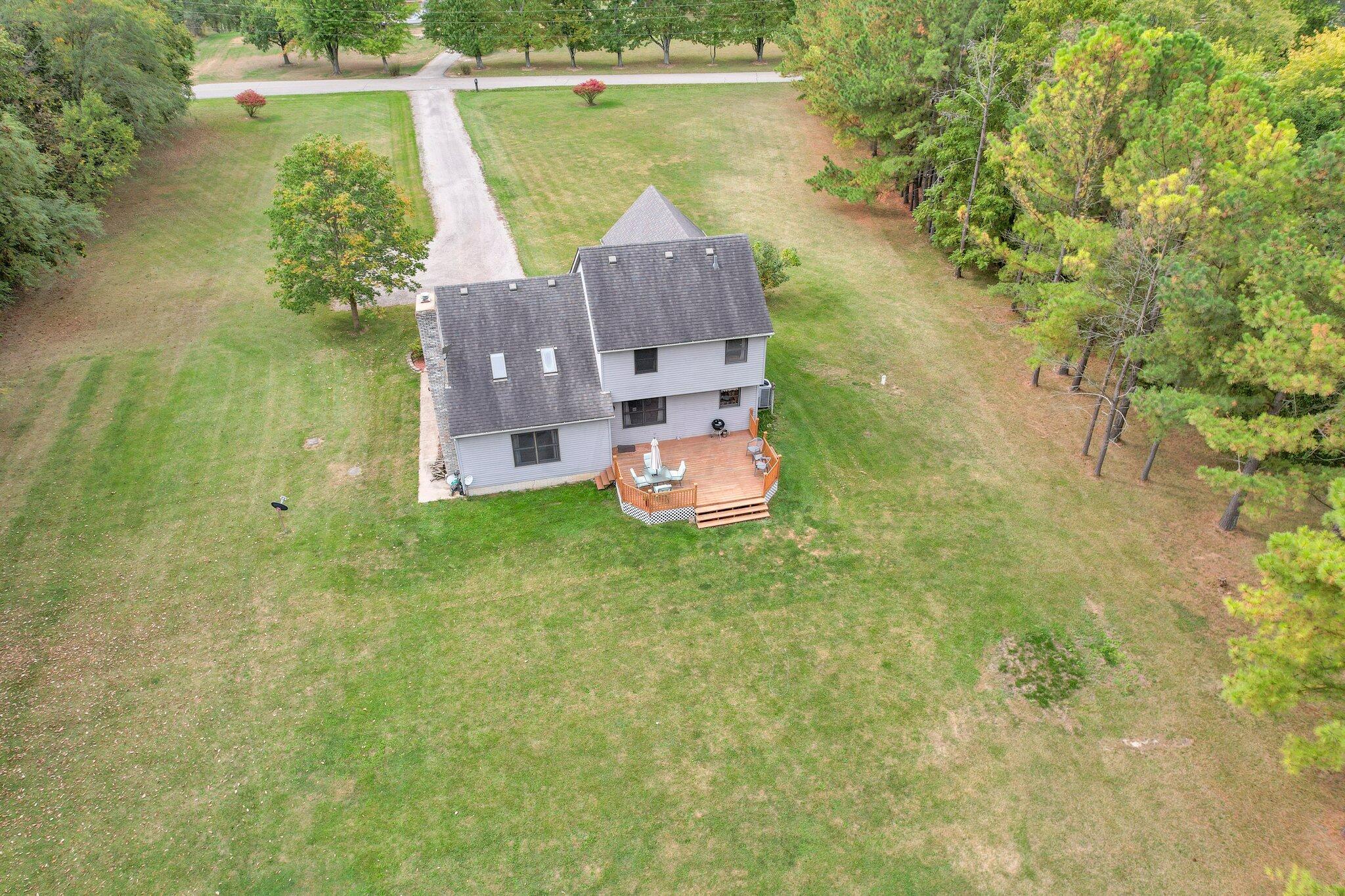 7176 Darby Road Circleville, OH 43113 - Photo 38 of 45 Overhead View of Back of Home