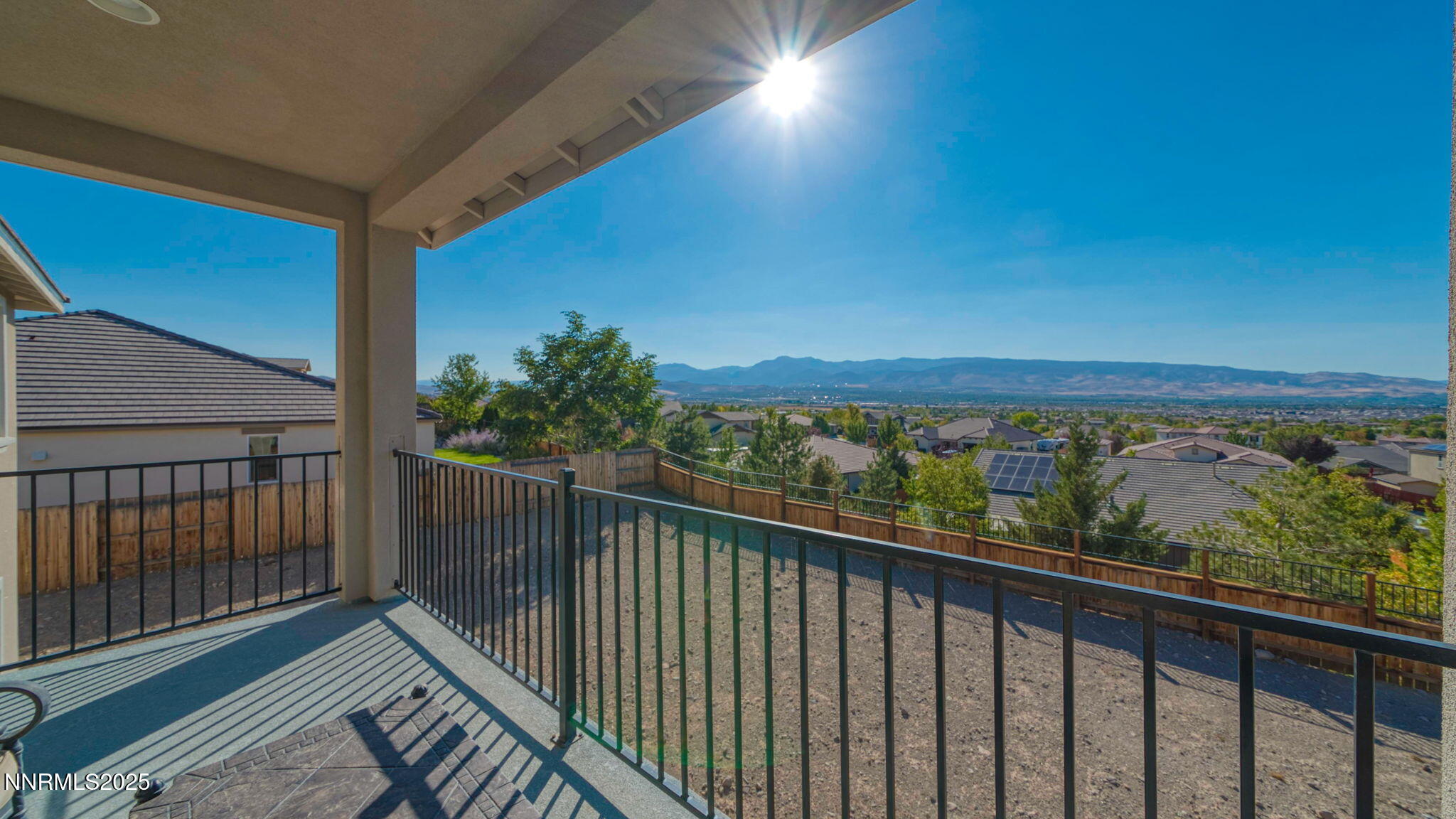 10115 Barrel Racer Drive Reno, NV 89521 - Photo 29 of 74 a view of a balcony with wooden floor