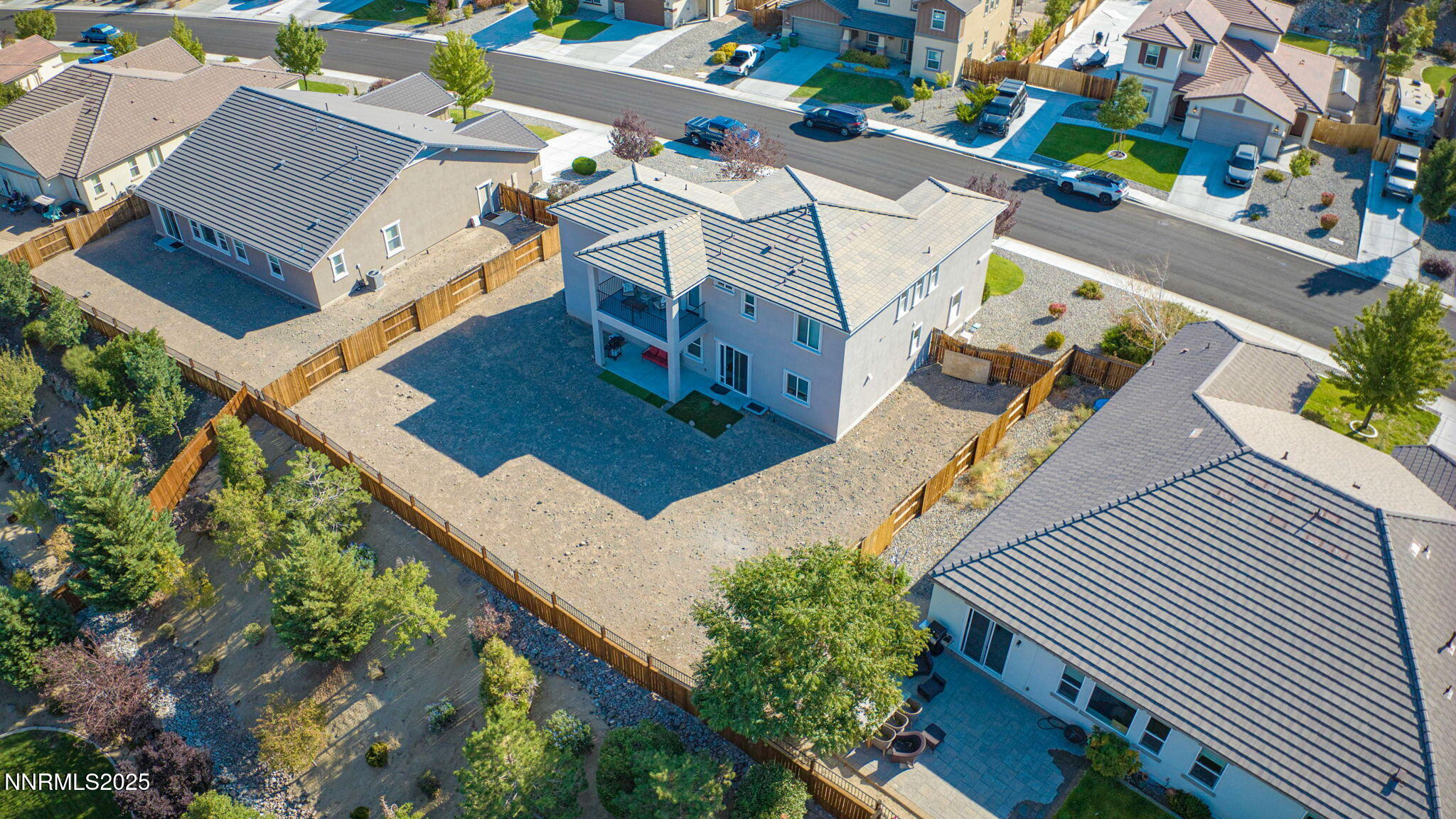 10115 Barrel Racer Drive Reno, NV 89521 - Photo 57 of 74 an aerial view of residential houses with outdoor space