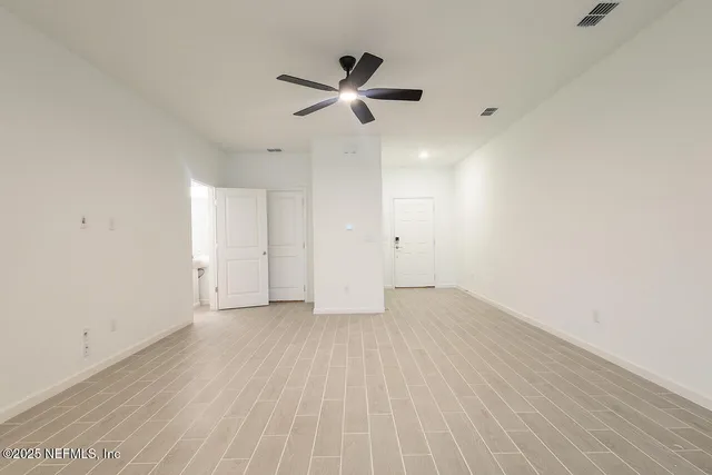 wooden floor in an empty room
