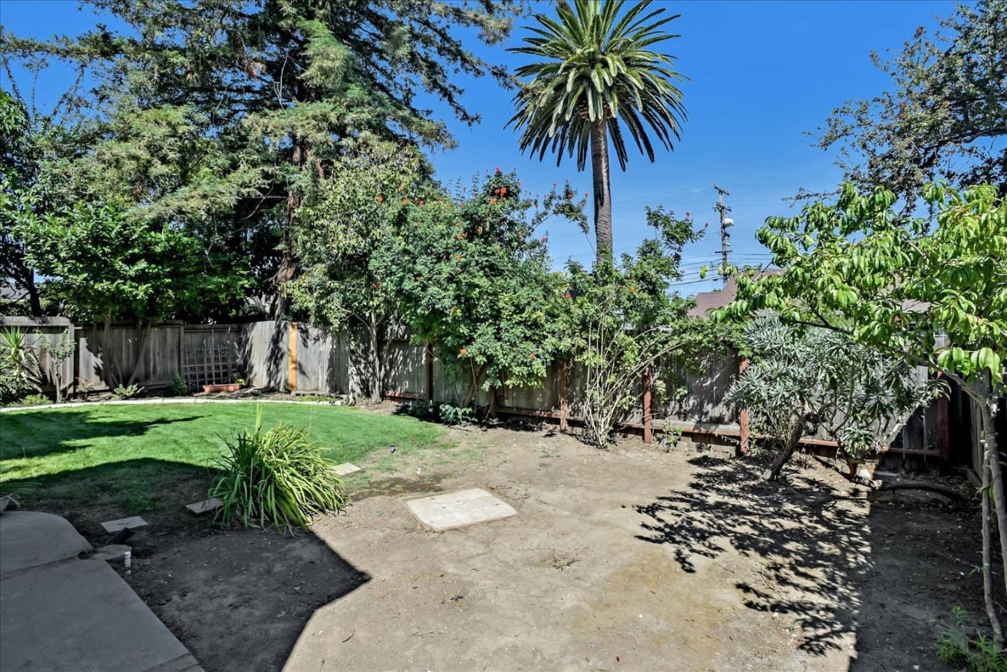 64 Darcy Avenue San Mateo, CA 94403 - Photo 52 of 54 a view of a backyard with a garden