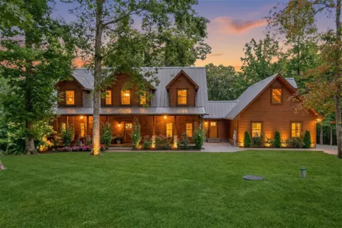 front view of house with a yard