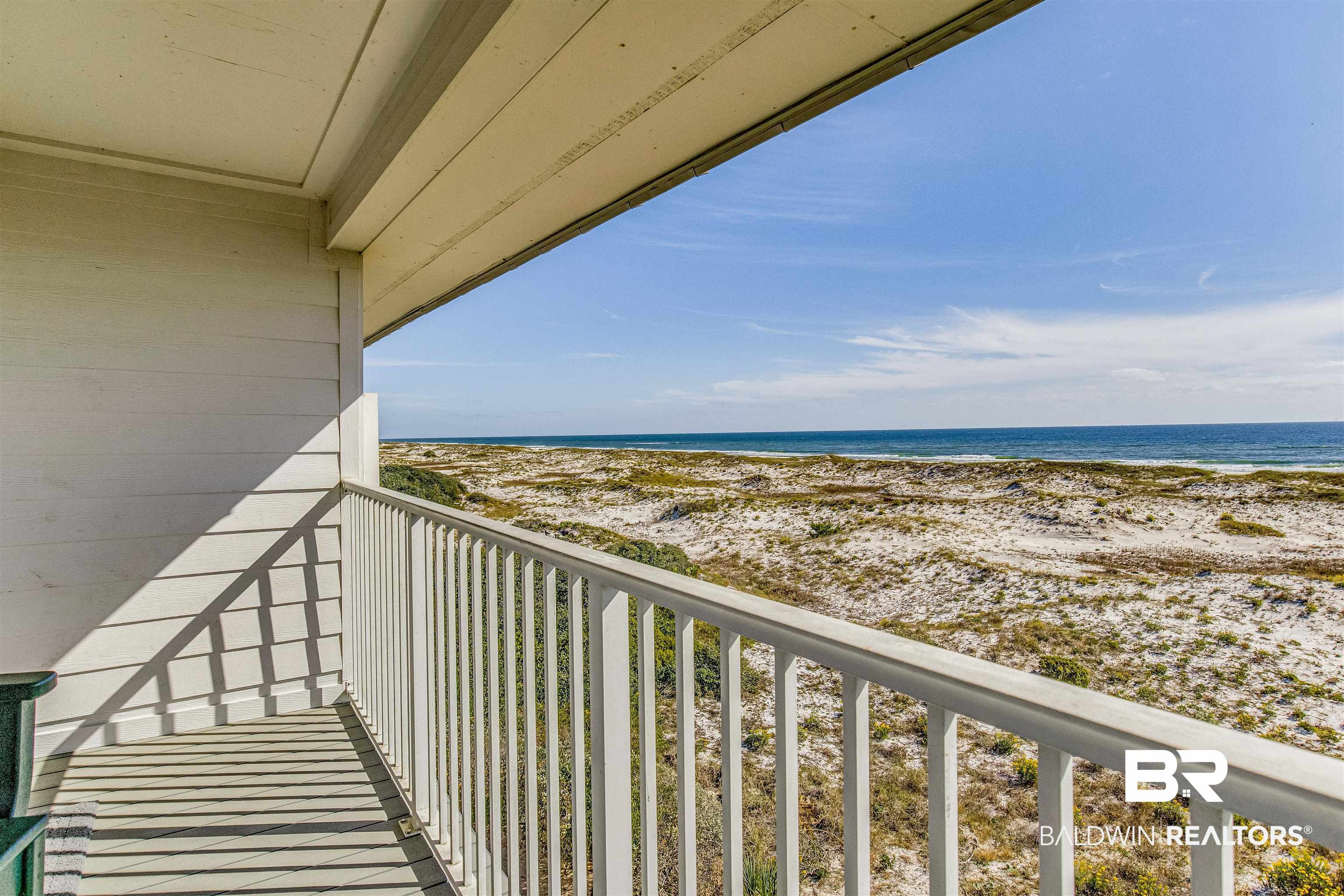 400 Plantation Road, Unit 1303 Gulf Shores, AL 36542 - Photo 2 of 24 Balcony with a beach & Gulf front view